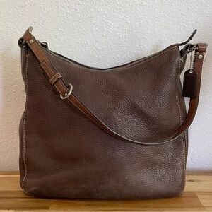 TWO COACH LEATHER SHOULDER BAGS!!